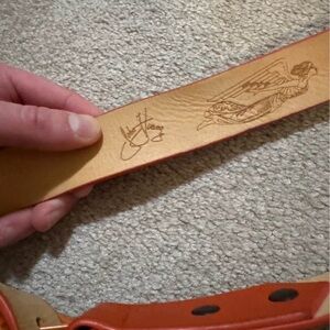 John Fluevog Tan Leather Belt